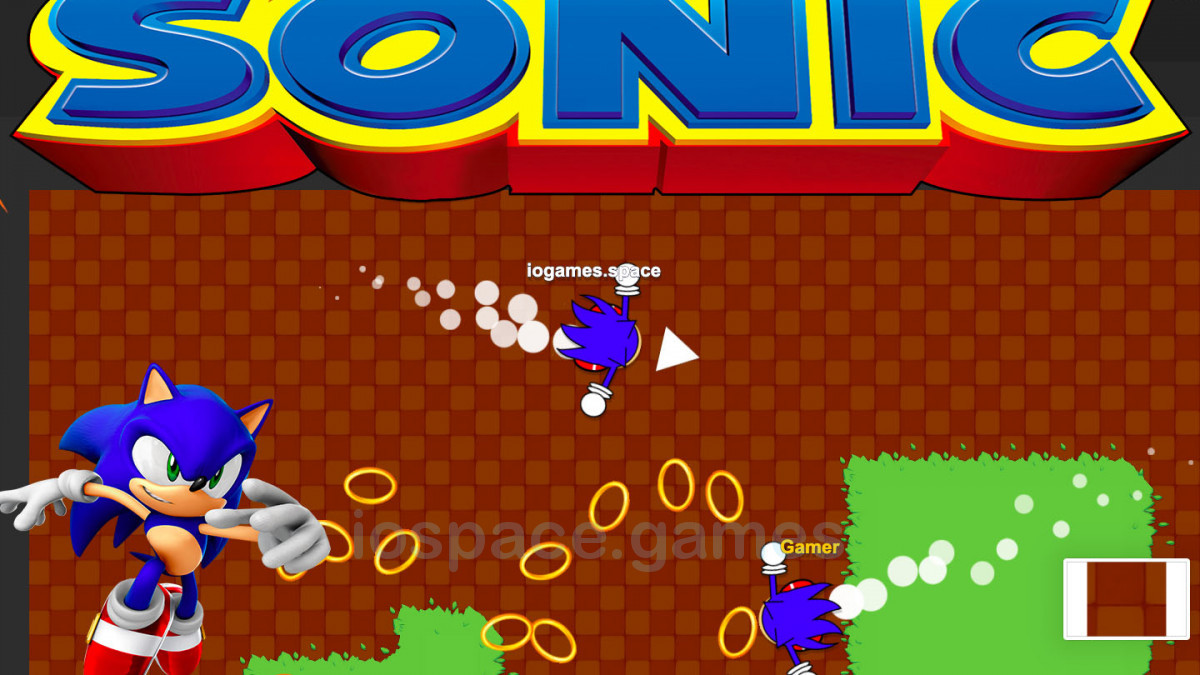 Play Sonic.io  Free Online Games. KidzSearch.com