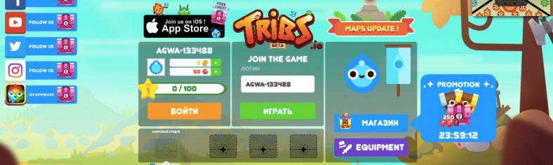 Tribs.io - Jogo Gratuito Online